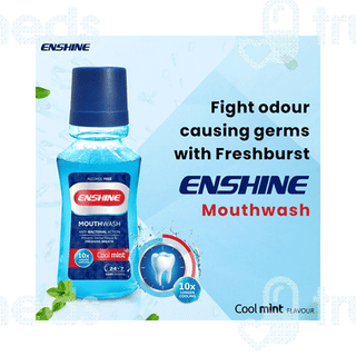 Enshine Cool Mint Mouthwash 150 Ml